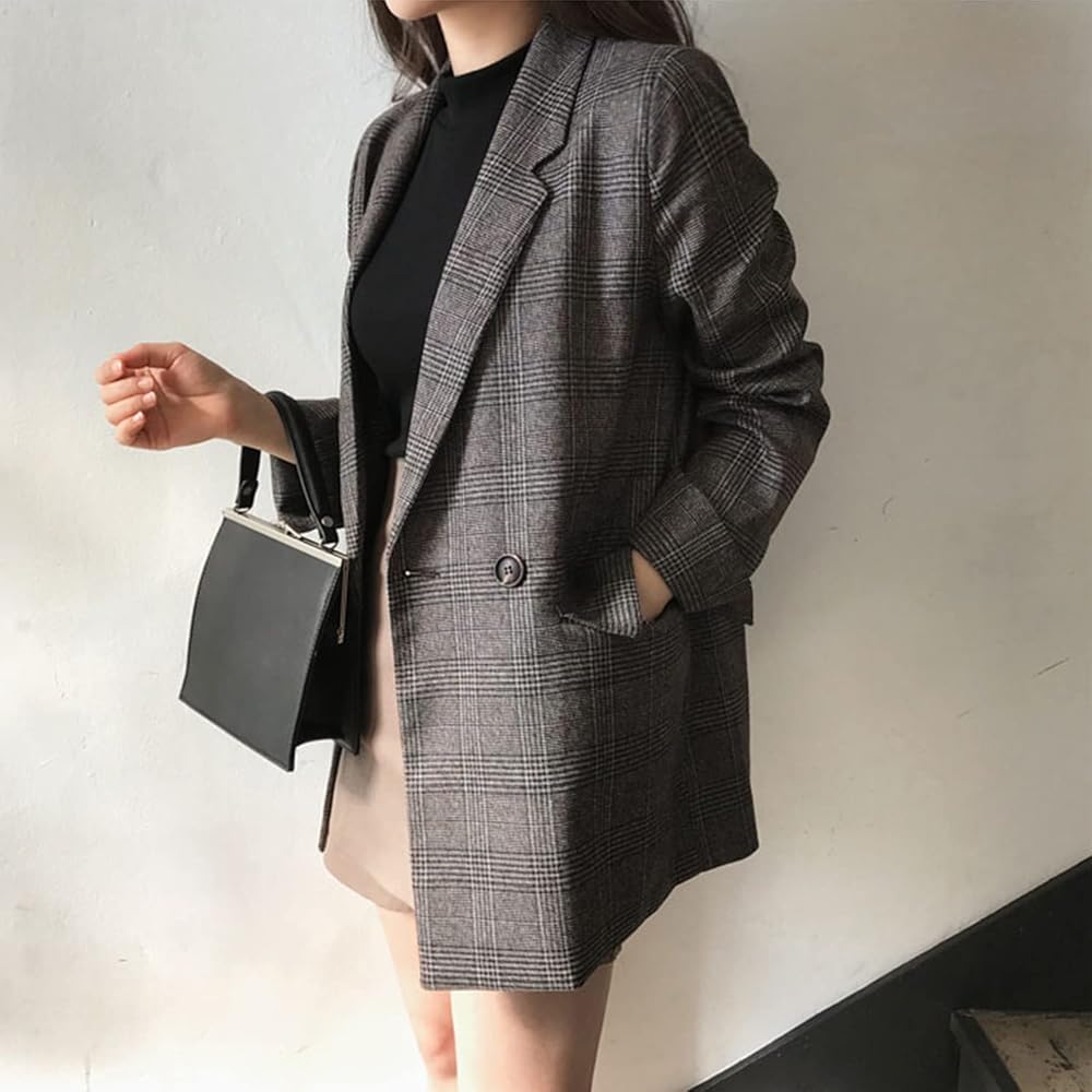 Amazon | [safulsey] ジャケット レディース グレンチェック